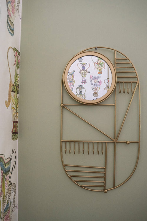Colgador de pared The Do I Look Pretty - Latón