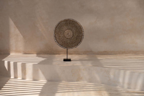 Concha Guadalupe in Holder - Natural White