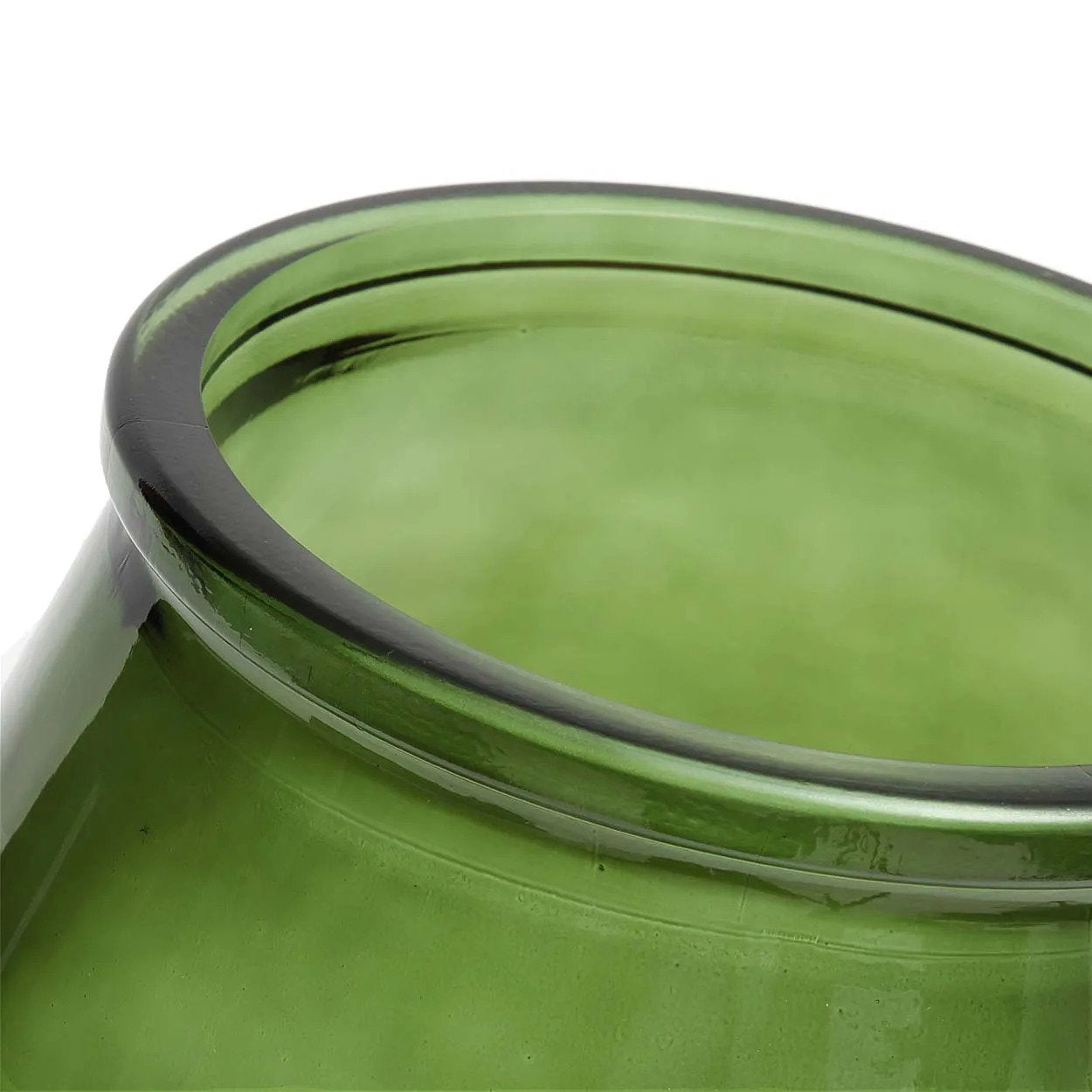 El jarrón Qiezi - Verde - L