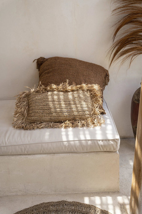 Funda de Cojín The Raffia Rectangular - Natural - 30x50