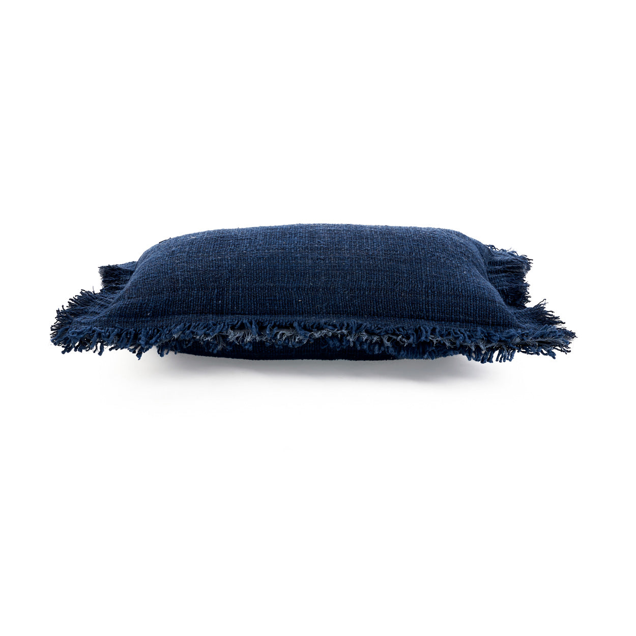 Funda de cojín The Azure Fringe - Azul indio - 30x50