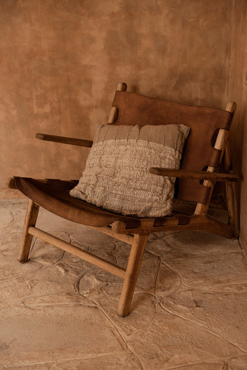 Funda de cojín The Linen Edit - Natural