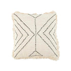 Funda de cojín The Tribal - Negro Natural