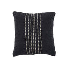Housse de coussin The Drizle - Noir Blanc