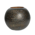 La boule percée - Or noir - XL