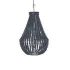 Teardrop Chandelier - Black - M