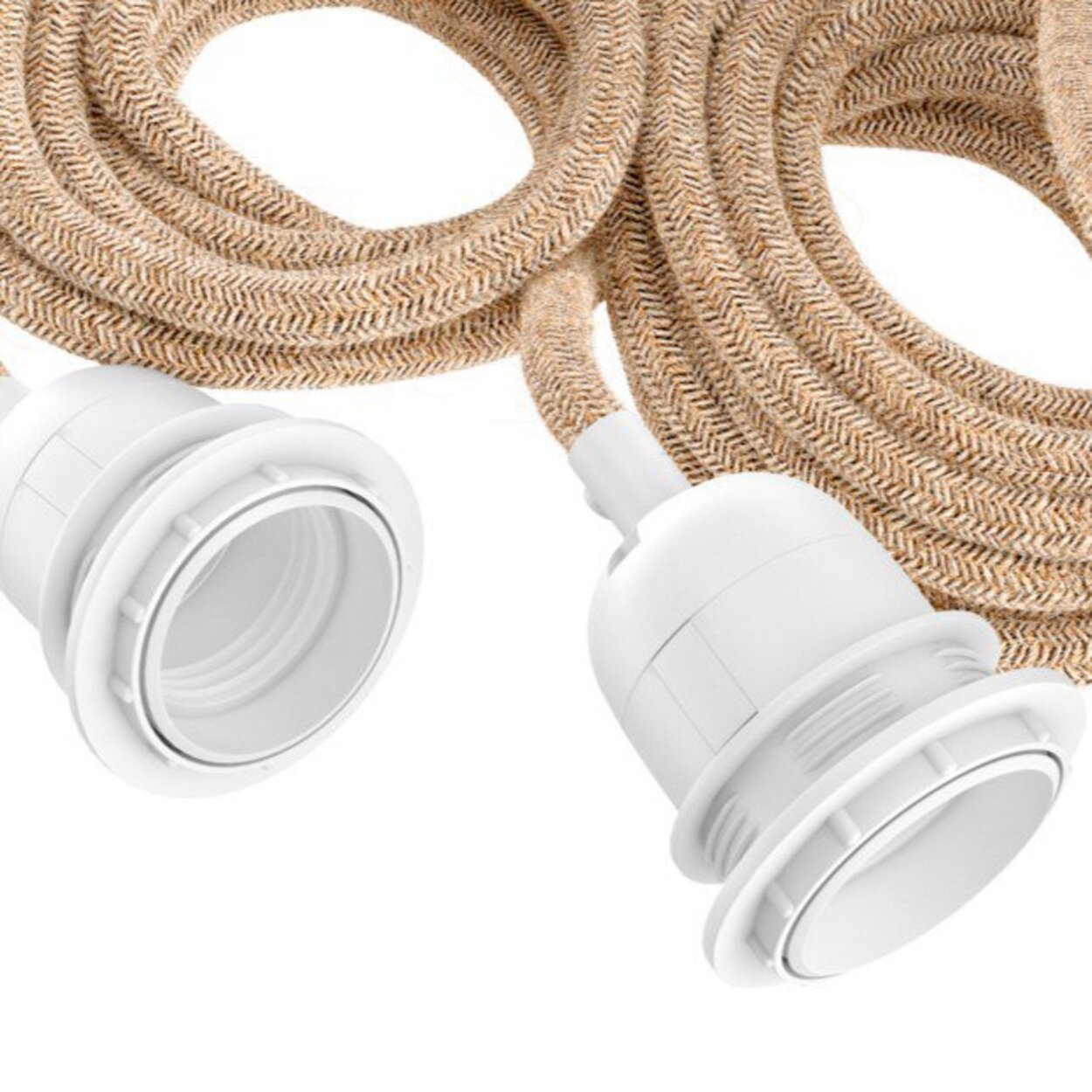 Apliques Lámparas de Techo - Blanco Natural - 3 Accesorios