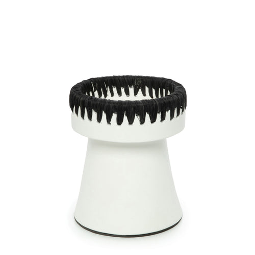 The Pretty Candle Holder - Black White - M