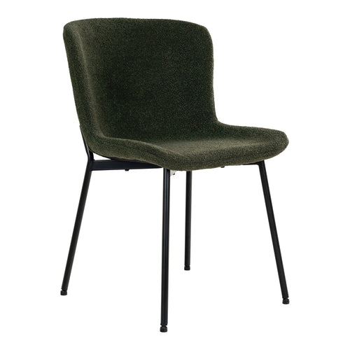 Silla de comedor Maceda - Verde oscuro