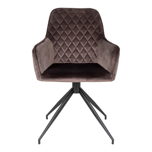 Harbo Swivel Dining Chair - Light Brown