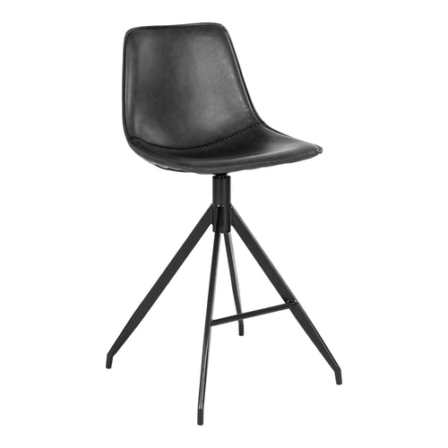 Silla de mostrador Monaco - Negro