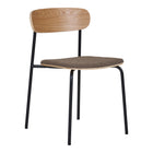 Estepona Dining Chair - Natural / Brown / Black
