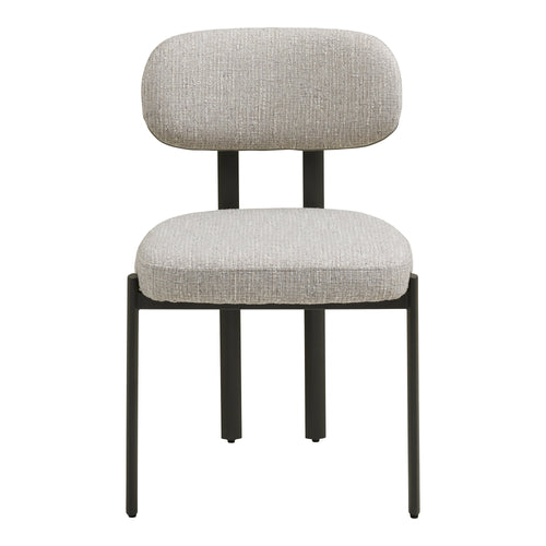 Silla de comedor Royan - Gris claro