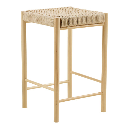 Silla de mostrador Abano - Natural