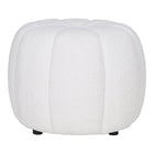 Paisley Ottoman - Off-White
