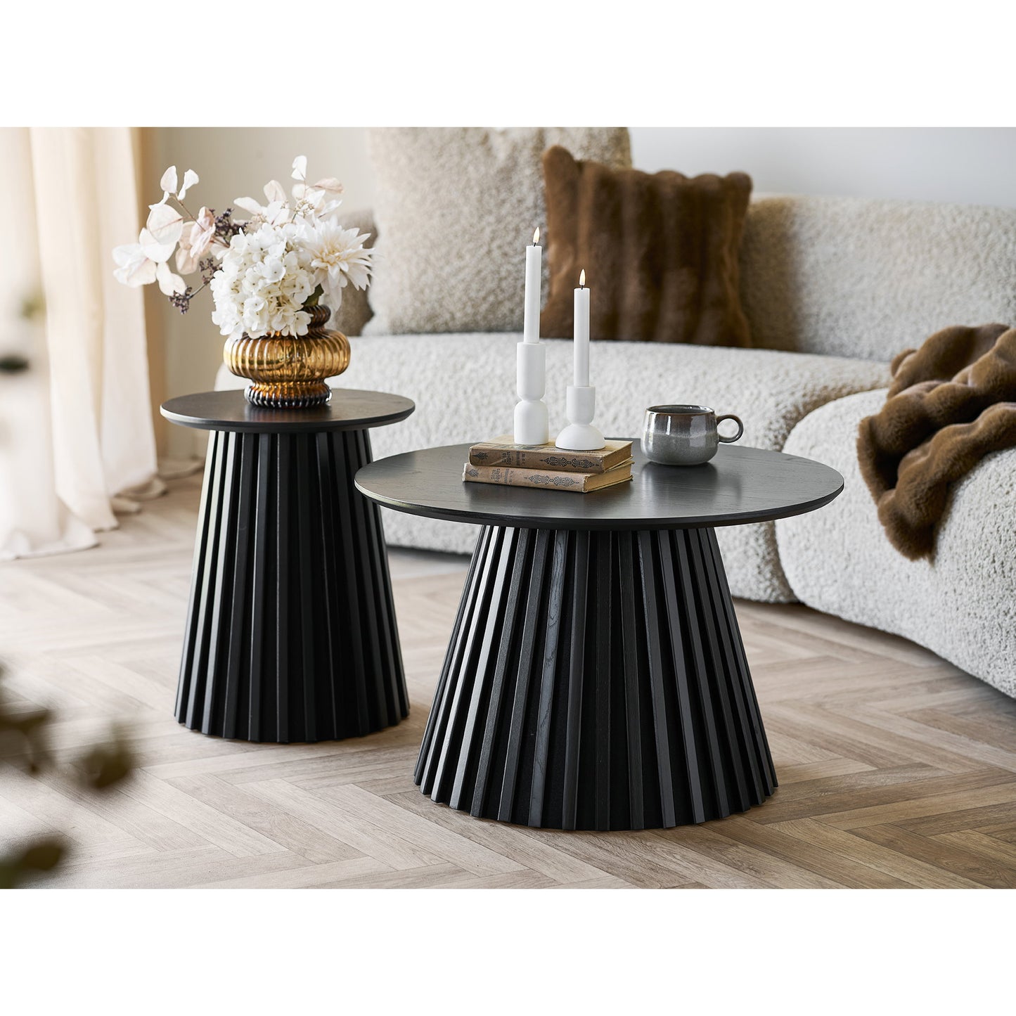 Mesa auxiliar Osaka - Negro