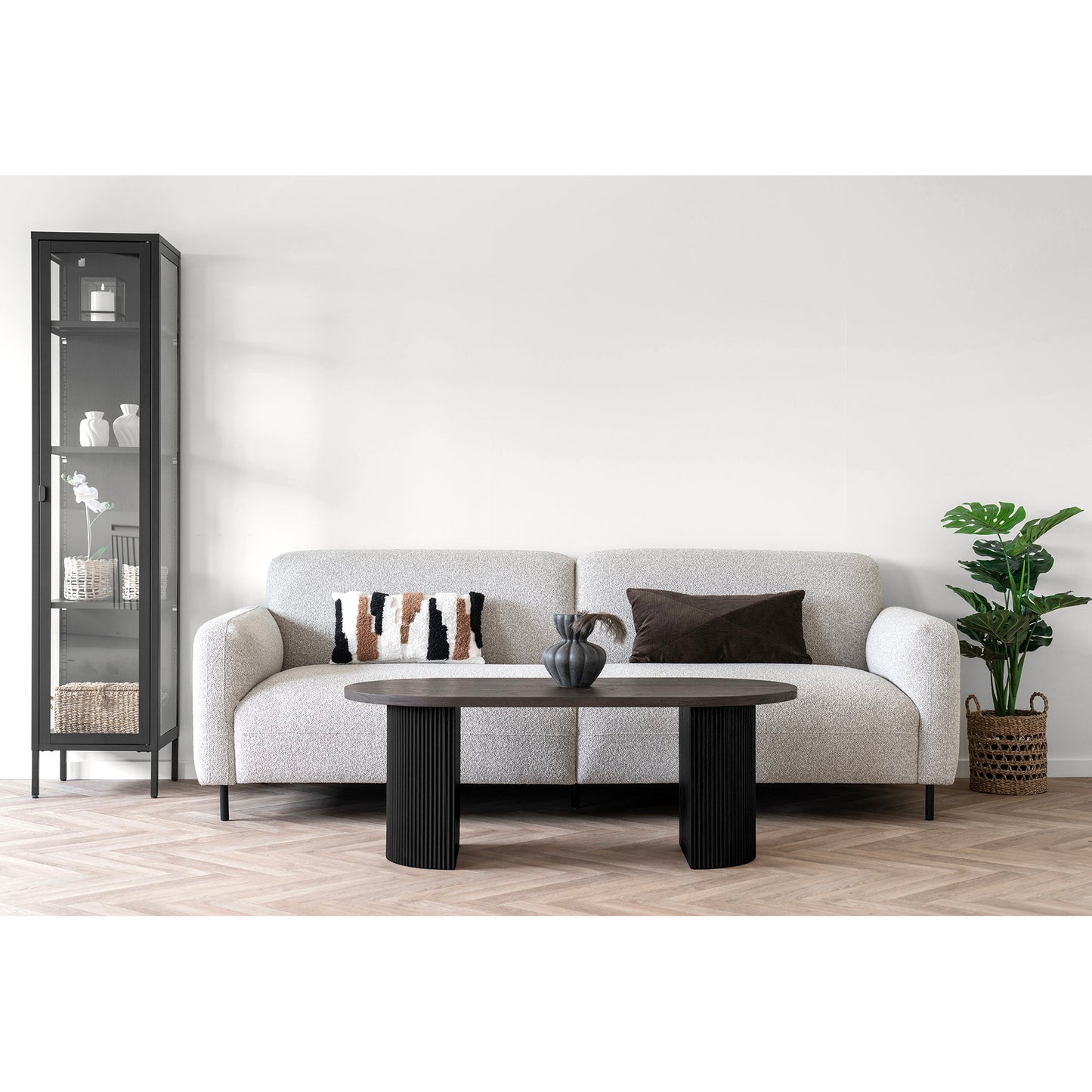Mesa de centro Boavista - Marrón oscuro