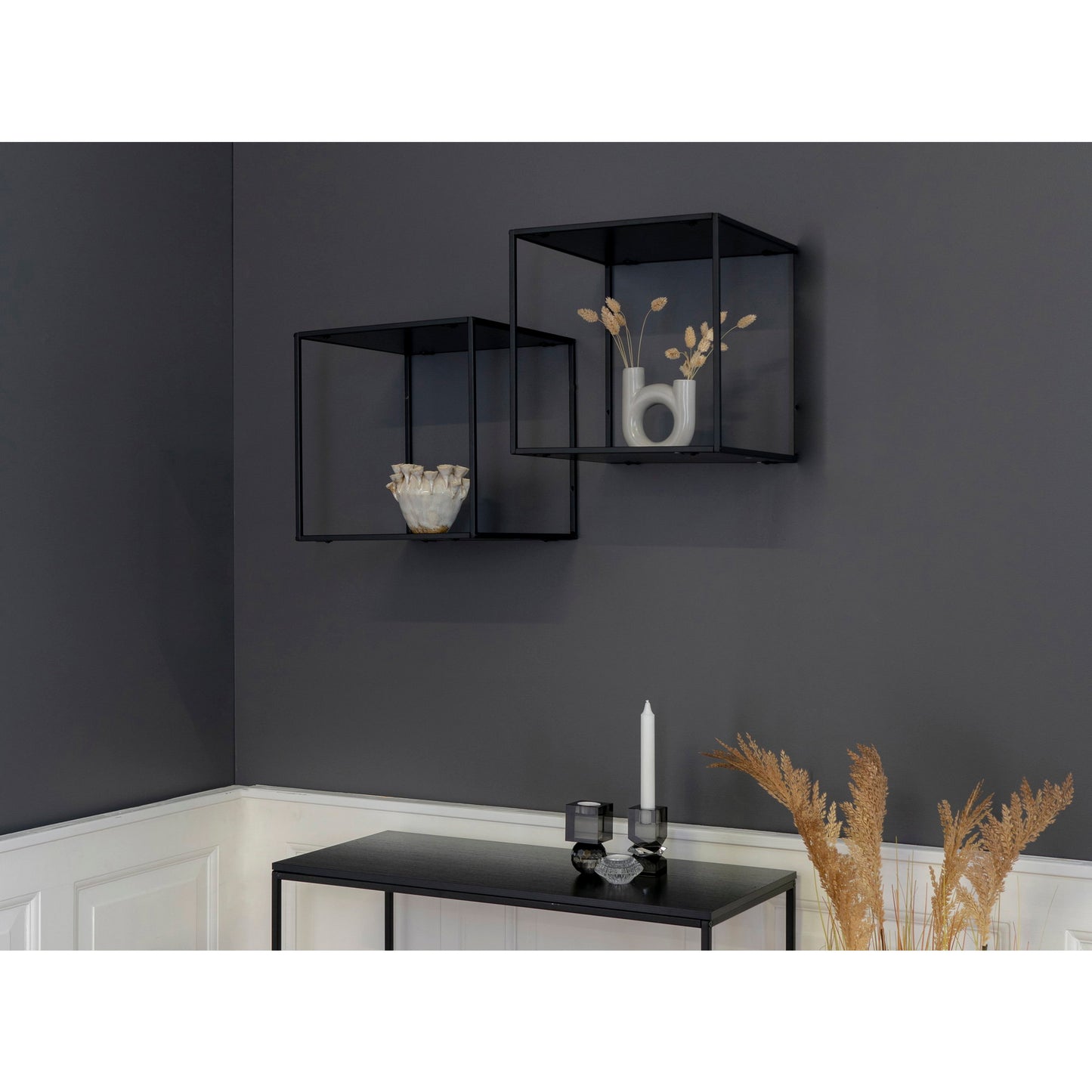 Estante de pared Vita - Negro