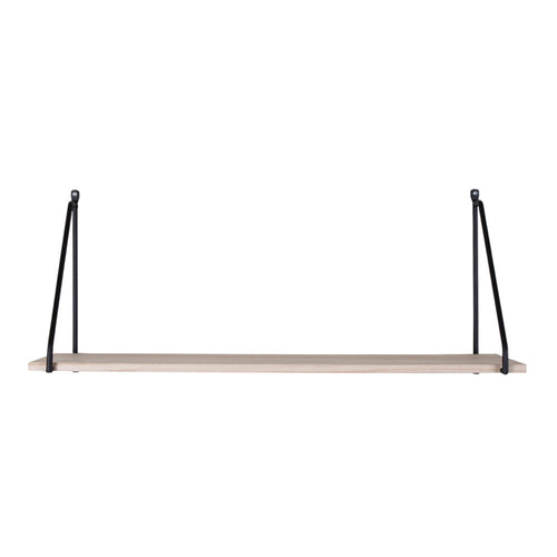 Estante de pared Arnhem - Negro / Natural