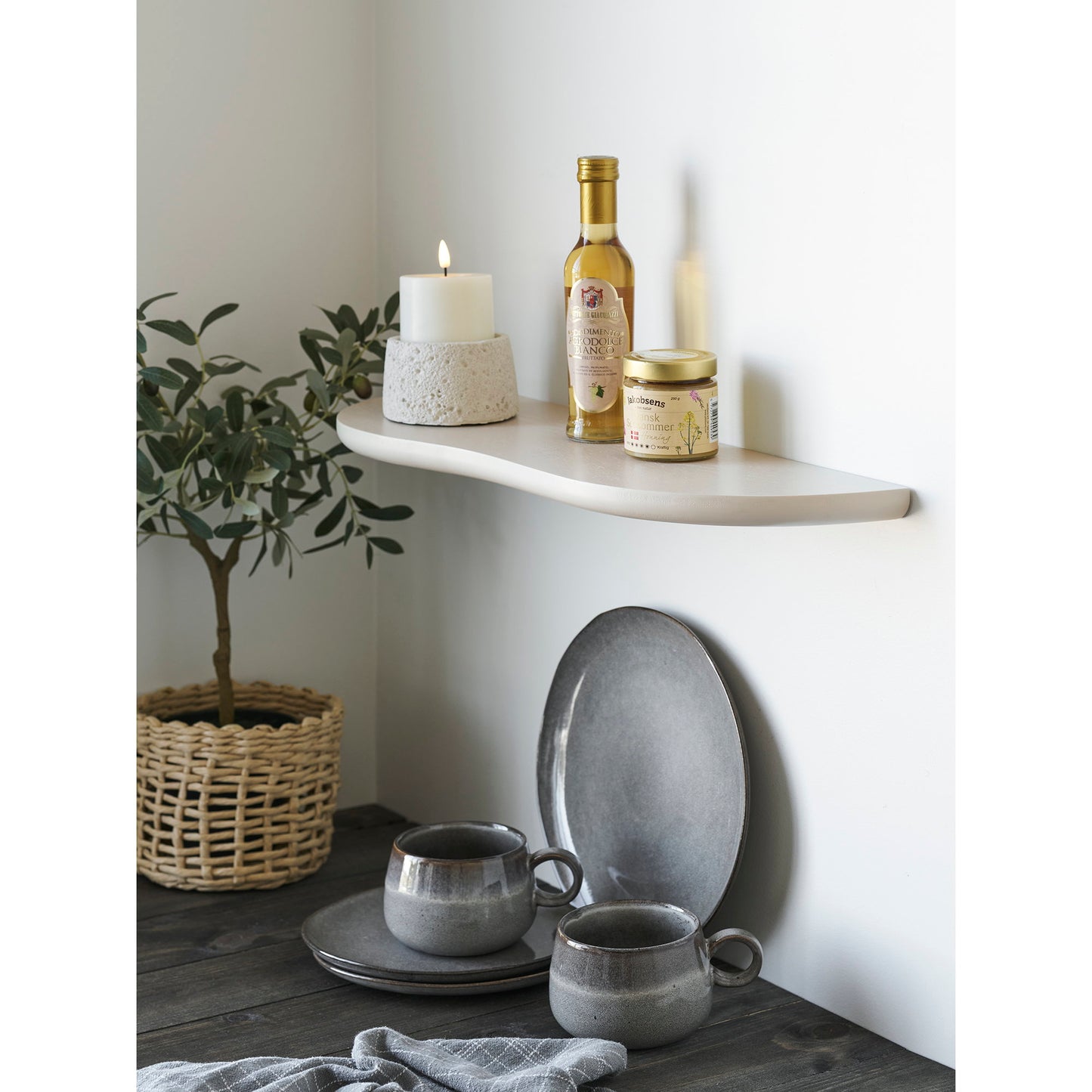 Estante de pared Botta - Beige