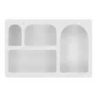Estante de pared Bryne - Blanco
