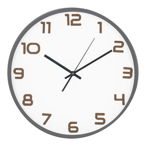 Reloj de pared Greenwich - Gris