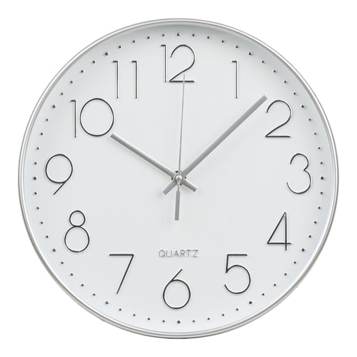 Reloj de pared Lalibela - Plata