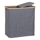 Panier à linge Noto - Gris foncé