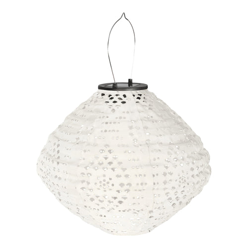 Lanterne solaire Harwood – blanc