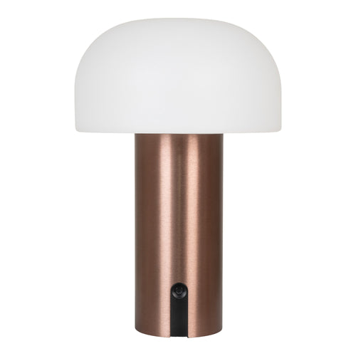 Lámpara LED Soham - Blanco / Cobre