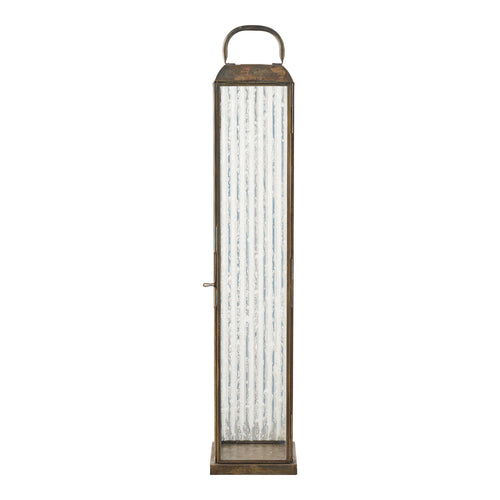 Farol Herslev alto – acabado latón antiguo