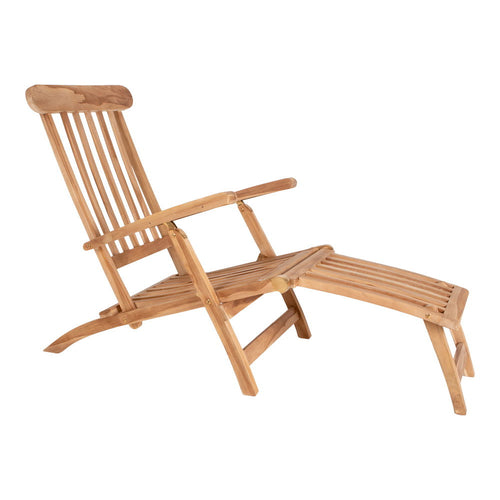 Arrecife Sun Lounger with Cushion - Natural / White