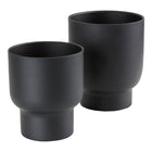 Macetas Fulda - Negro