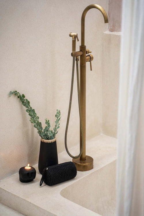 Vase The Sneaky - Natural Black - S