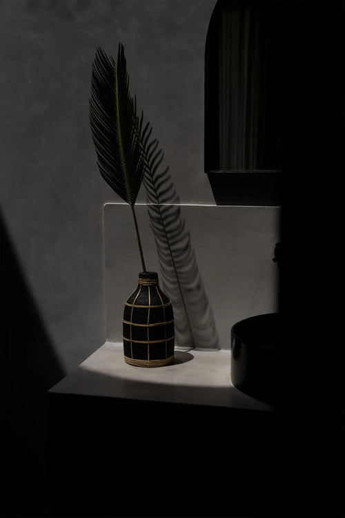 Vase The Whoopy - Natural Black - L