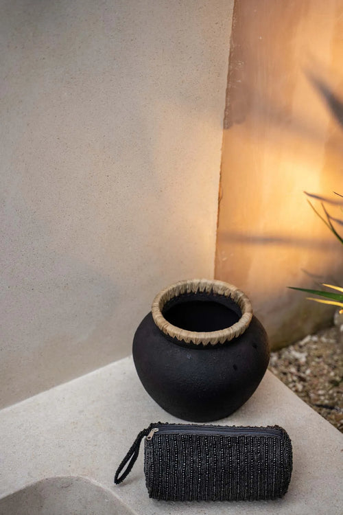 The Styly Vase - Natural Black - S