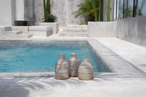 Vase The Whoopy - Natural Concrete - S