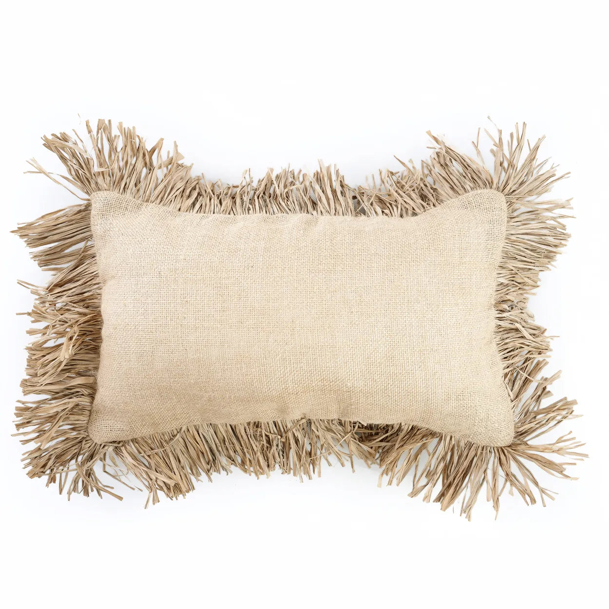 Housse de Coussin en Jute La Bonita - Naturel - 30x50