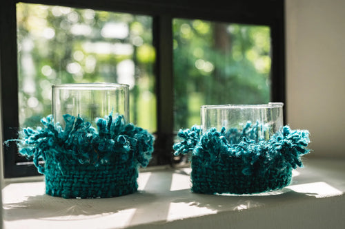 Candle holder The Oh My Gee - Aqua - S
