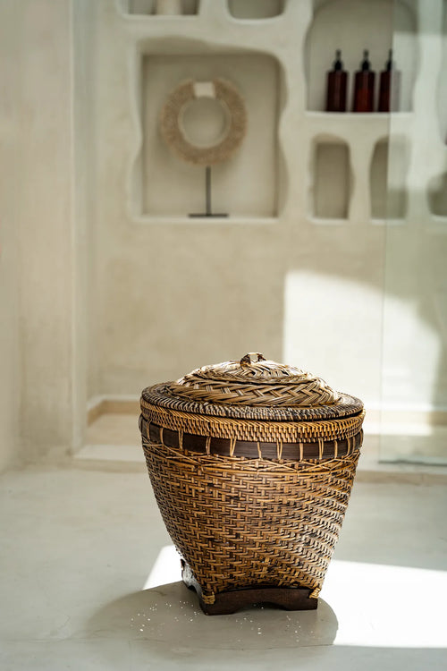 Panier de rangement The Colonial - Marron naturel - L