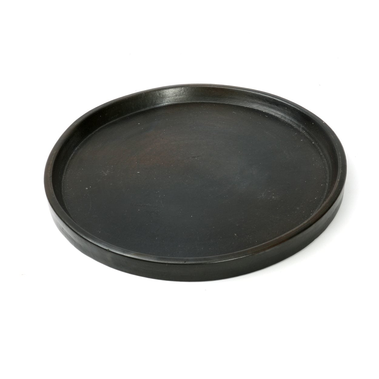 El Plato Quemado De Terracota - Negro - S - Rikih