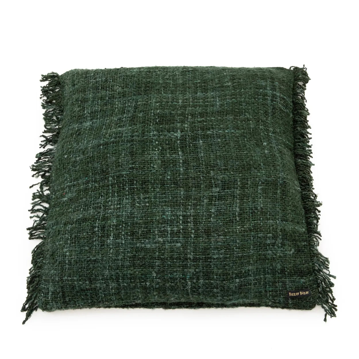 Oh My Gee Cushion Cover - Forest Green - 60x60