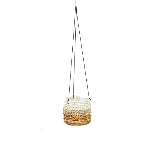 Colgador para Plantas de Plátano - Blanco Natural - S