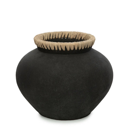 The Styly Vase - Natural Black - L