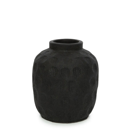 The fashionable vase - Black - M