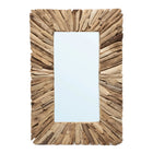 Miroir encadré The Driftwood - Naturel - M