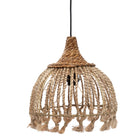 Lámpara colgante Borla Abaca - Natural - S