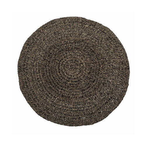 Alfombra The Seagrass - Negro natural - 150