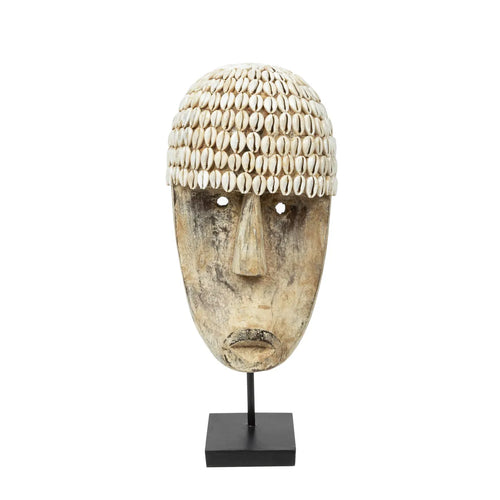 Cauri mask on stand - Medium