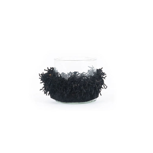 Porte-bougie The Oh My Gee - Velours noir - S
